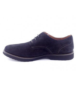 H CLARKS FALLHILL PLAIN BLK