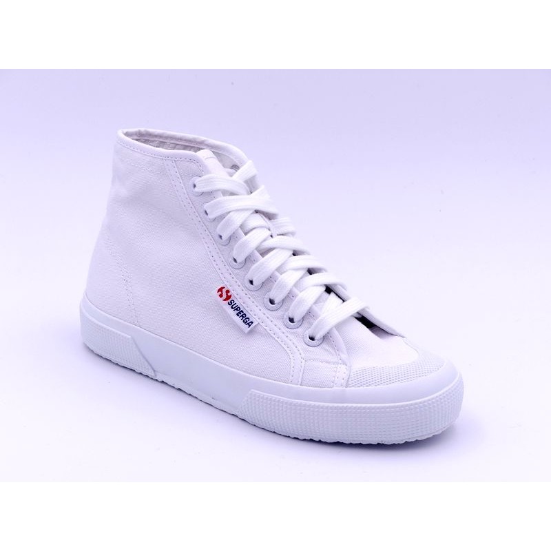 F SUPERGA HI WHITE